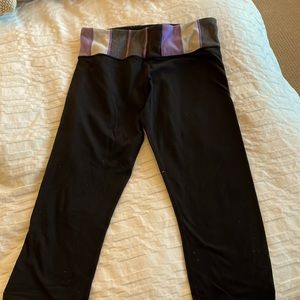 Lululemon capri length leggings size 8